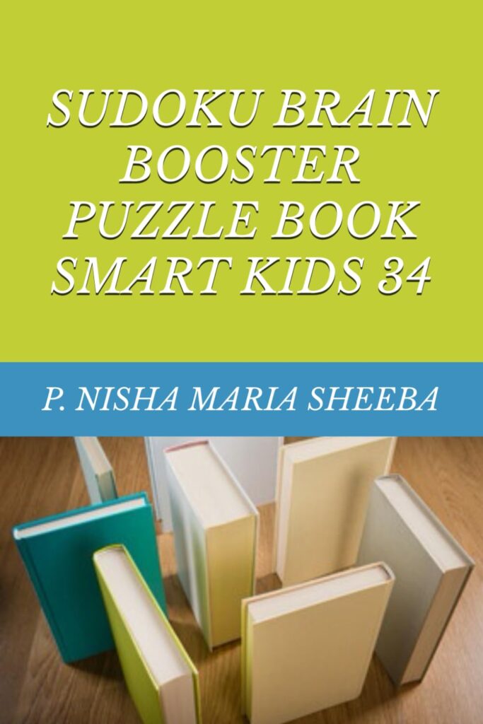SUDOKU BRAIN BOOSTER PUZZLE BOOK SMART KIDS 34
