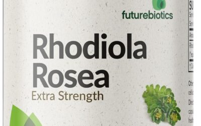 Futurebiotics Rhodiola Rosea Powder Adaptogenic Herb Vegetarian Capsules, 120 Count